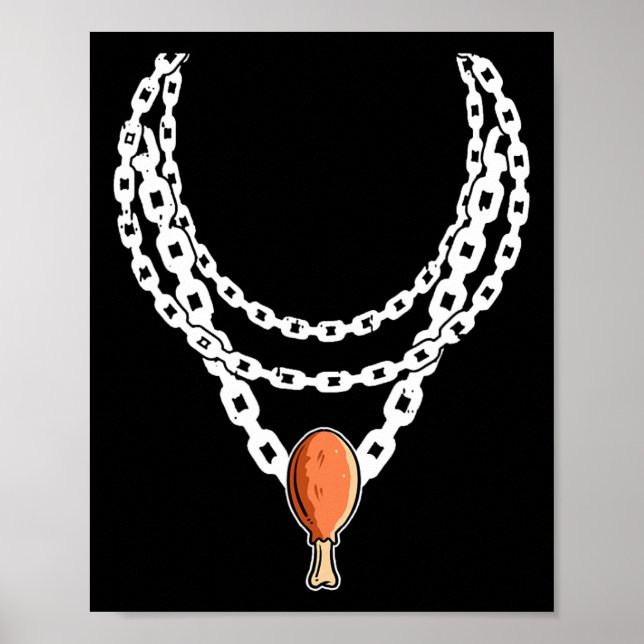 Affiche Collier Turquie Pendentif de jambe Jour d'Action d (Devant)