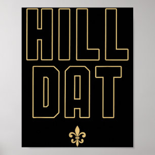 Affiche Colline Dat Nouvelle-Orléans Louisiane Tout le mon