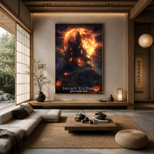 Affiche Colline d'Halloween de la Lune Hantée
