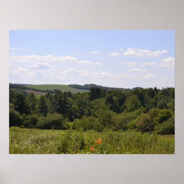 Affiche Collines de Pennsylvanie (Devant)