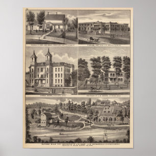 Affiche Collines et résidences Rapidan à Rapidan, Minnesot