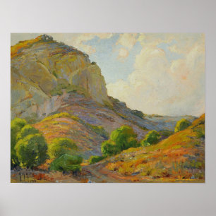 Affiche Collines - Sentier Rocailleux