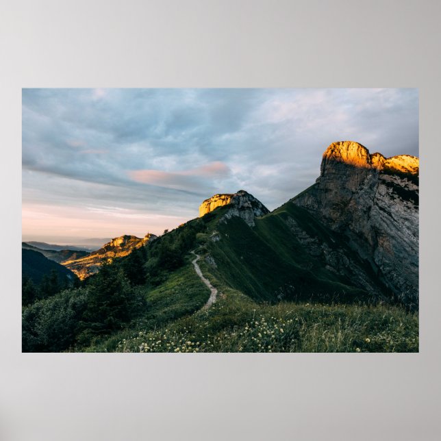 AFFICHE COLLINES VERTES (Devant)