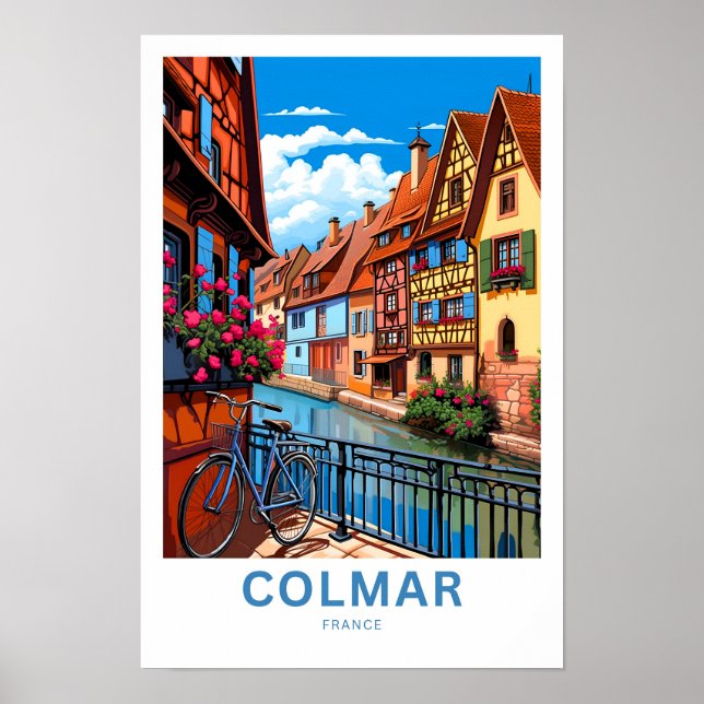 Affiche Colmar France Imprimer (Devant)
