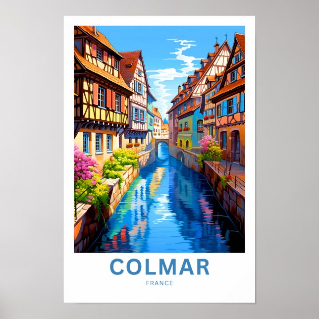 Affiche Colmar France Imprimer (Devant)