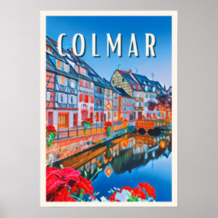Affiche Colmar Photo Vintage