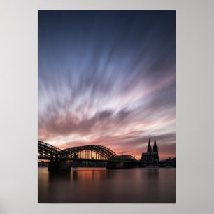 Affiche Cologne Allemagne
