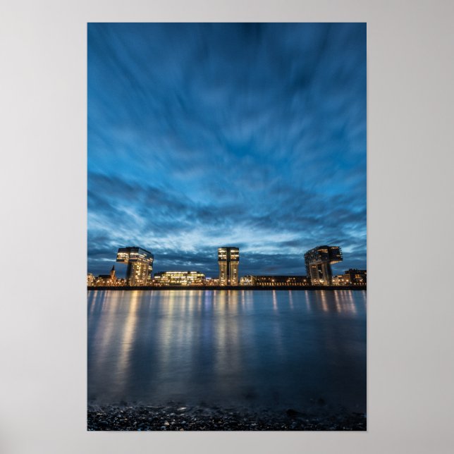 Affiche Cologne Allemagne (Devant)