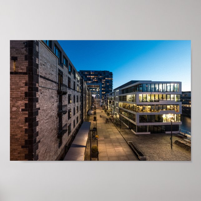 Affiche Cologne Allemagne (Devant)