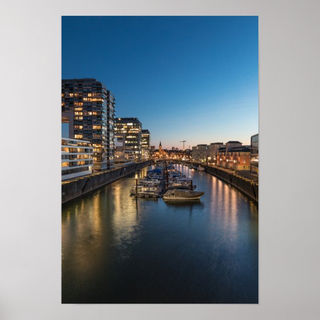 Affiche Cologne Allemagne (Devant)