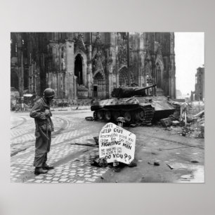 Affiche Cologne - Cologne 1945