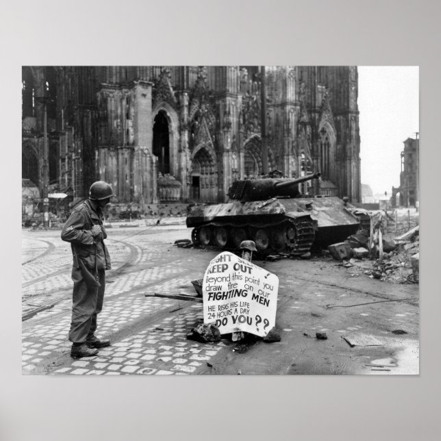 Affiche Cologne - Cologne 1945 (Devant)