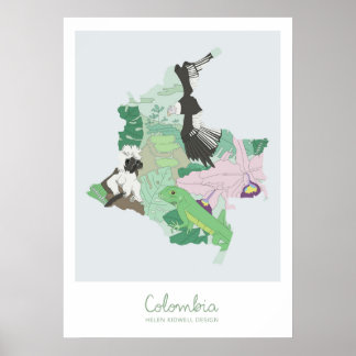 Affiche Colombie
