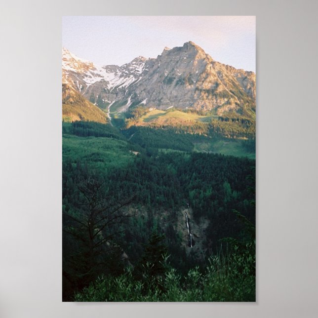 Affiche Colombie-Britannique du haut vers le bas (Devant)