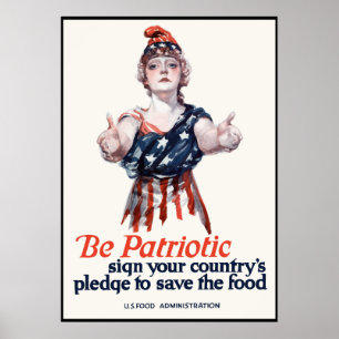 Affiche Colombie Vous Invitations À Sauver De La Nourritur