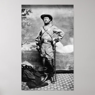 Affiche Colonel John Mosby - Civil War Portrait