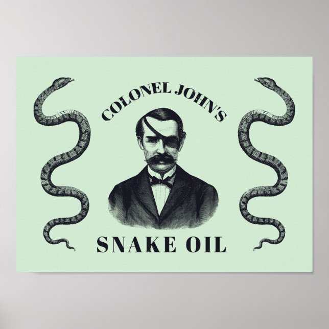 Affiche Colonel John’s Snake Oil (Devant)
