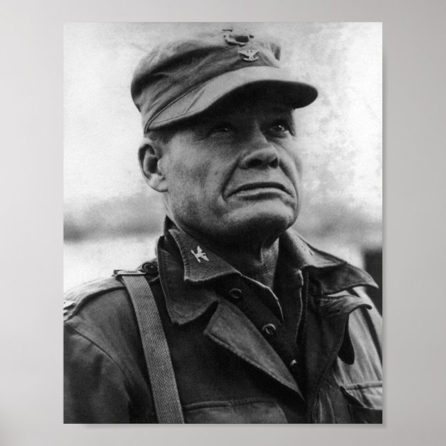 Affiche Colonel Lewis "Chesty" Puller - 1950 (Devant)