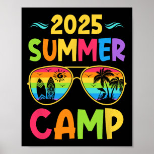 Affiche Colonie de vacances d'été 2025 Vacances d'été 2025