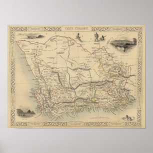 Affiche Colonie du Cap