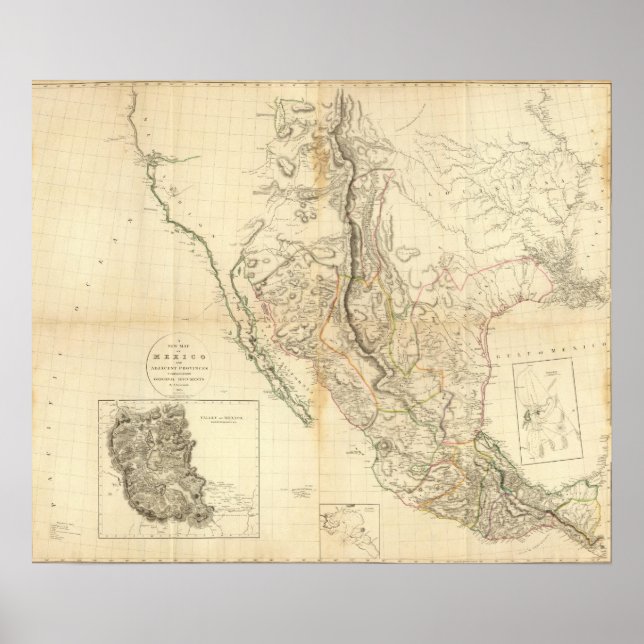 Affiche Colonies indiennes au Texas (Devant)