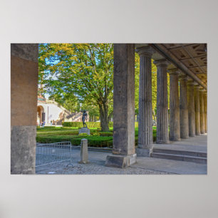 Affiche Colonnade Courtyard, Museum Island, Berlin