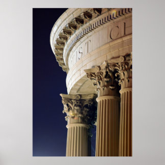 Affiche Colonne de l'église