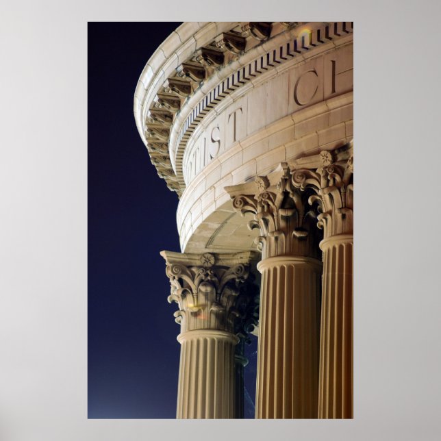 Affiche Colonne de l'église (Devant)