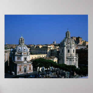 Affiche Colonne de Trajan Rome Italie