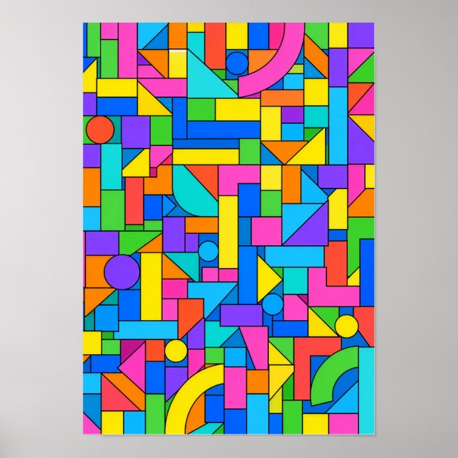 Affiche Color Block Disorder (Devant)