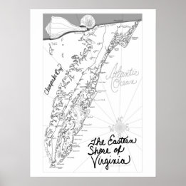 Affiche Color Me ESVA Eastern Shore of Virginia