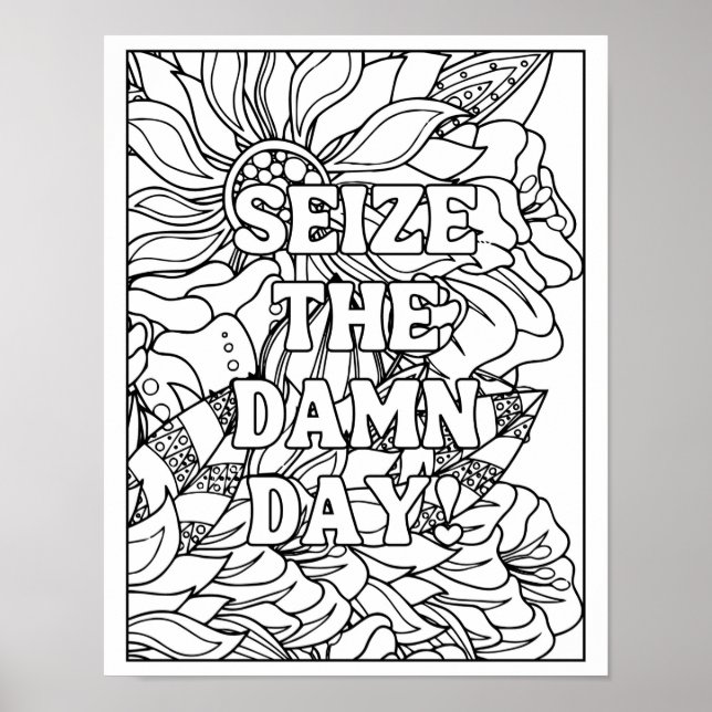 Affiche Color Yourself pour les âmes sans peur (Devant)