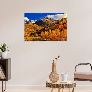 Affiche Colorado automne