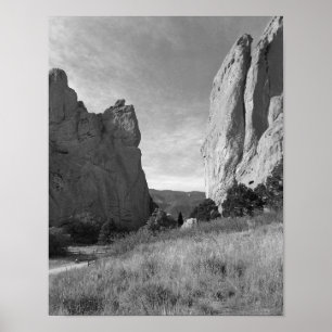 Affiche Colorado Garden of the Gods Red Cliffs Park
