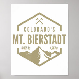 Affiche Colorado Mt Bierstadt 