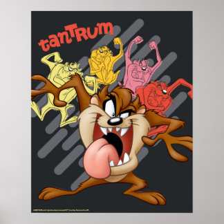 Affiche Colorant TAZ™ "Tantrum"