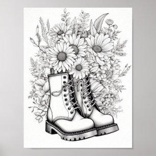 Affiche Coloration pour adultes automne/automne