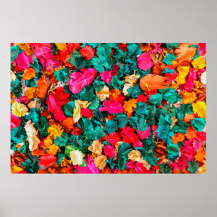 Affiche Coloré de fleurs séchées spotpourri, arôme, aromèt