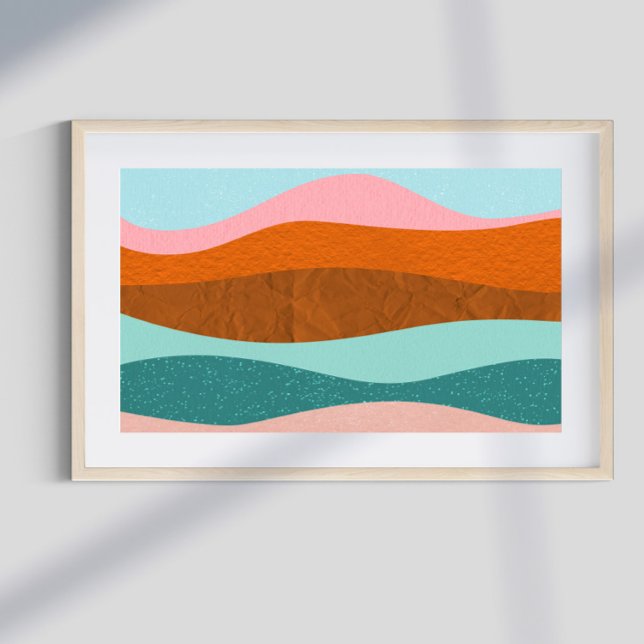 Affiche colorée rétro psychédélique groove (Créateur téléchargé)