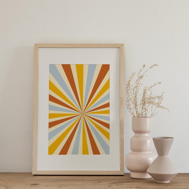 Affiche colorée rétro psychédélique groove (Créateur téléchargé)