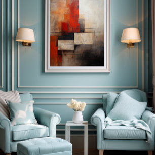 Affiche 🎨 Colorés Abstraits Mots habilitants ✨