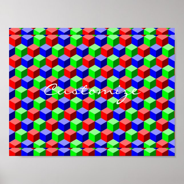 Affiche Colorful Building Block Thunder_Cove (Devant)