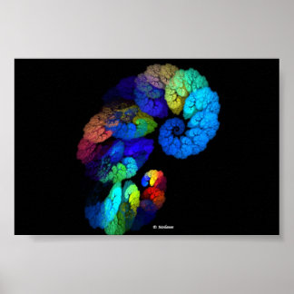 Affiche Colorful Fractal