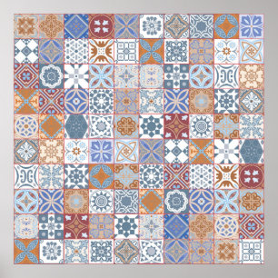 Affiche Colorful Moroccan
