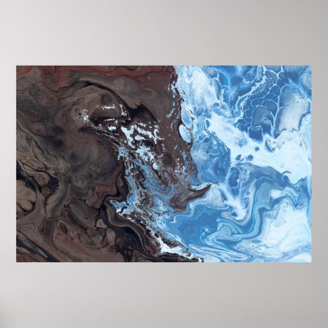 Affiche Colorful sea (Devant)