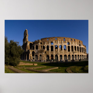 Affiche Colossée célèbre à Rome Italie Monument 2
