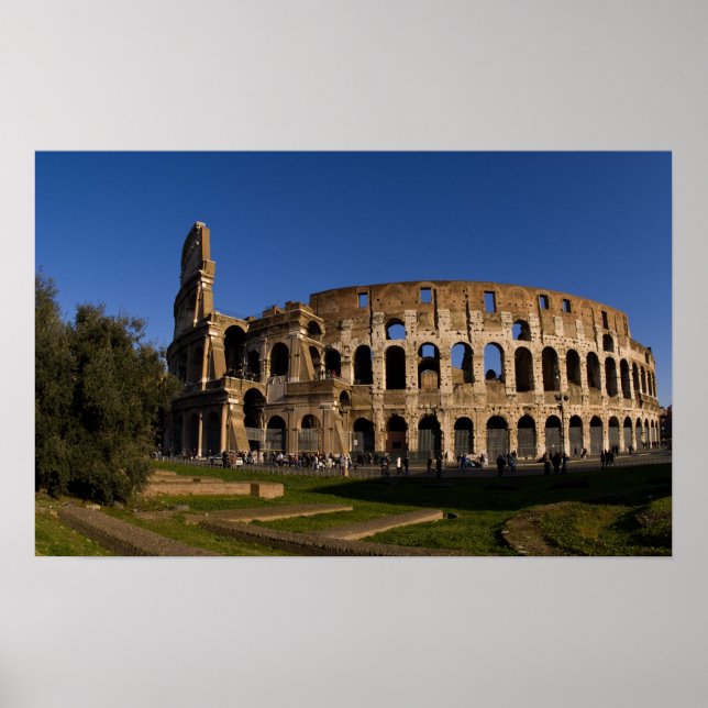 Affiche Colossée célèbre à Rome Italie Monument 2 (Devant)