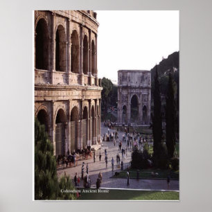 Affiche Colosseum Ancient Rome poser