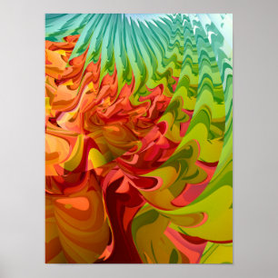 Affiche Colourful Autumn Tree