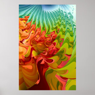 Affiche Colourful Autumn Tree 